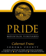 Pride Mountain Vineyards Cabernet Franc 2013 Front Label
