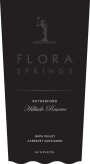 Flora Springs Rutherford Hillside Reserve Cabernet Sauvignon 2013 Front Label