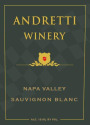 Andretti Sauvignon Blanc 2013 Front Label