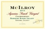McIlroy Aquarius Ranch Chardonnay 2013 Front Label