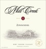 Mill Creek Zinfandel 2013 Front Label