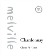 Melville Clone 76 Inox Chardonnay 2013 Front Label