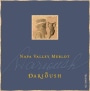 Darioush Signature Merlot 2013 Front Label
