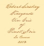 Robert Sinskey Vin Gris 2013 Front Label