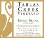 Tablas Creek Esprit de Beaucastel Blanc 2013 Front Label