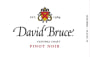 David Bruce Central Coast Pinot Noir 2013 Front Label