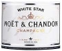 Moet & Chandon White Star (187ML) - 24 pack Front Label