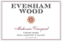 Evesham Wood Mahonia Vineyard Pinot Noir 2013 Front Label