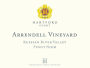 Hartford Russian River Valley Arrendell Vineyard Pinot Noir 2013 Front Label