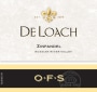 DeLoach O.F.S. Zinfandel 2013 Front Label