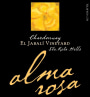 Alma Rosa El Jabali Vineyard Chardonnay 2013 Front Label