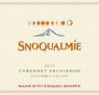 Snoqualmie Cabernet Sauvignon 2013 Front Label