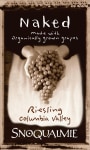 Snoqualmie Naked Riesling 2013 Front Label
