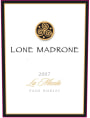 Lone Madrone La Mezcla 2007 Front Label