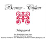Brewer-Clifton Hapgood Pinot Noir 2013 Front Label