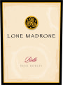 Lone Madrone Bollo 2010 Front Label