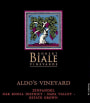 Robert Biale Vineyards Aldo's Vineyard Zinfandel 2013 Front Label