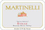 Martinelli Terra Felice Syrah 2013 Front Label