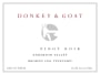 Donkey & Goat  Broken Leg Vineyard Pinot Noir 2013 Front Label