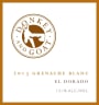 Donkey & Goat  Grenache Blanc 2013 Front Label