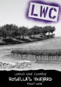 Loring Wine Company Rosellas Pinot Noir 2013 Front Label