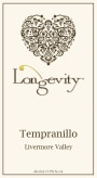 Longevity Wines Tempranillo 2011 Front Label