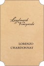 Landmark Lorenzo Chardonnay 2014 Front Label