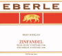 Eberle Steinbeck Vineyard Zinfandel 2014 Front Label