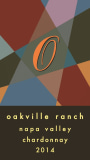Oakville Ranch Chardonnay 2014 Front Label