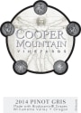 Cooper Mountain Pinot Gris 2014 Front Label