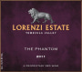 Lorenzi Estate Wines The Phantom 2011 Front Label