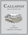 Callaway Cellar Selection Cabernet Sauvignon 2014 Front Label