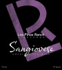 Los Pinos Ranch Vineyards Sangiovese 2013 Front Label