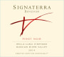 Benziger Signaterra Bella Luna Pinot Noir 2014 Front Label