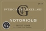 Patricia Green Notorious Pinot Noir 2014 Front Label