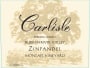 Carlisle Montafi Ranch Zinfandel 2013 Front Label