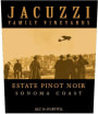 Jacuzzi Pinot Noir 2014 Front Label