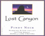 Lost Canyon Winery Dutton Ranch Morelli Lane Vineyard Pinot Noir 2004 Front Label