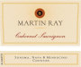 Martin Ray Cabernet Sauvignon 2015 Front Label