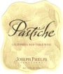 Joseph Phelps Pastiche Red 2000 Front Label