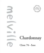 Melville Clone 76 Inox Chardonnay 2015 Front Label