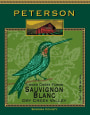 Peterson Timber Crest Farms Sauvignon Blanc 2015 Front Label