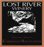 Lost River Winery Cabernet Sauvignon 2008 Front Label