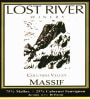 Lost River Winery Massif 2012 Front Label