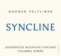 Syncline Underwood Mountain Vineyard Gruner Veltliner 2015 Front Label