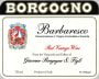 Borgogno Barbaresco 1978 Front Label