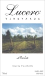 Lucero Vineyards Merlot 2008 Front Label