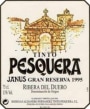 Pesquera Gran Reserva Ribera del Duero 1995 Front Label