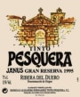 Pesquera Janus Gran Reserva 1995 Front Label