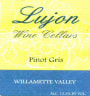 Lujon Wine Cellars Pinot Gris 2014 Front Label